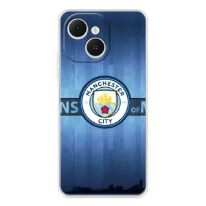 Силиконовые Чехлы принт Футбол на TECNO Spark 40C (ManCity)