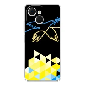 Чехол на TECNO Spark 40C Украинский дизайн (Мир для Украины)