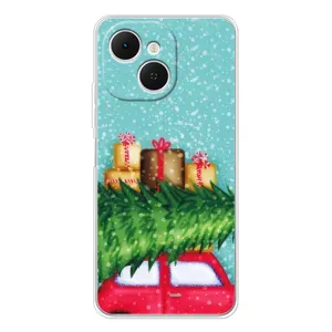 Чехол Новогодняя Елка на TECNO Spark 40C (Новогодние подарки)