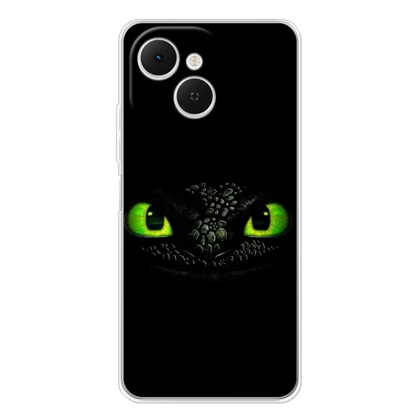 Чехол с рисунком «Глаза Беззубика» для TECNO Spark 40C Чехол с рисунком «Глаза Беззубика» для TECNO Spark 40C