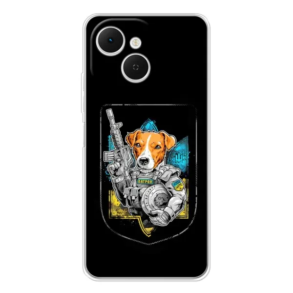 Чехол с рисунком «Патрон Воин» для TECNO Spark 40C