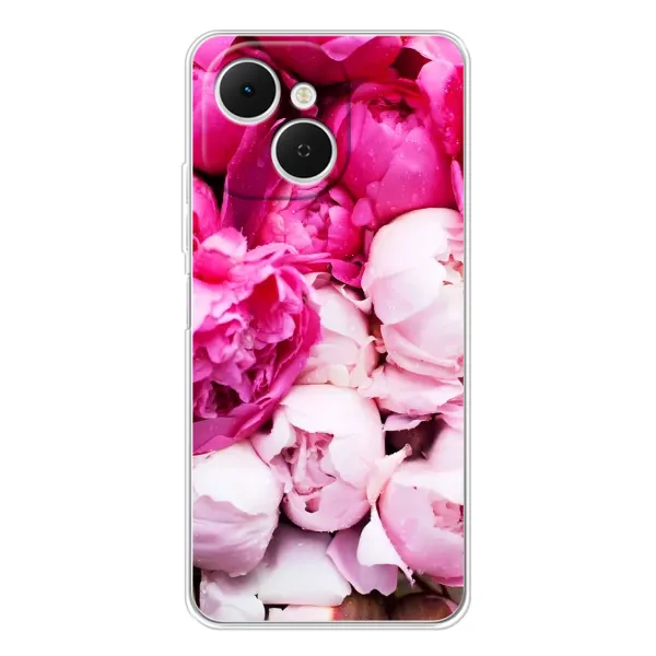 Чехол с рисунком «Пионы» для TECNO Spark 40C Чехол с рисунком «Пионы» для TECNO Spark 40C
