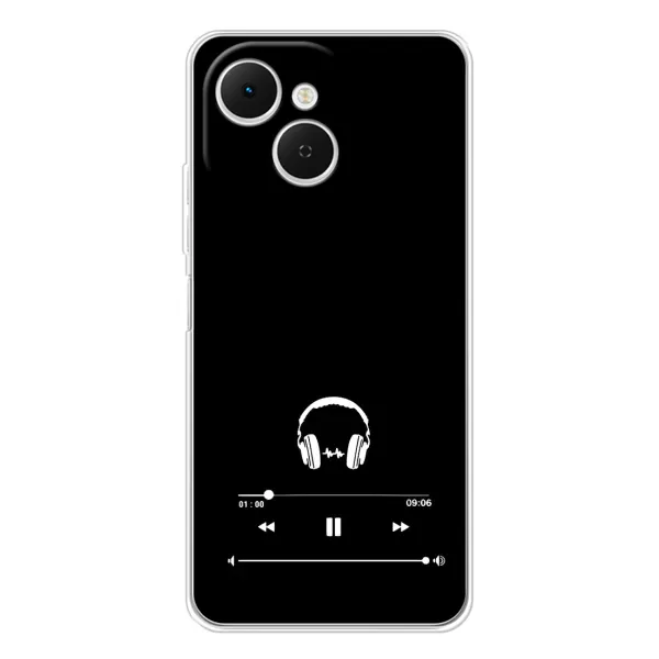 Чехол с рисунком «Плеер» для TECNO Spark 40C Чехол с рисунком «Плеер» для TECNO Spark 40C