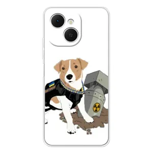 Чохол з принтом Песика Патрон для TECNO Spark 40C (Пес Патрон з ракетою)