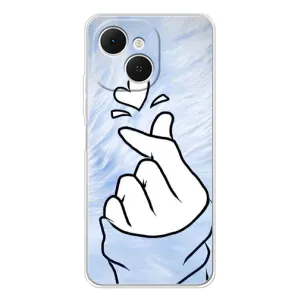 Чехлы (Знак сердечка) на TECNO Spark 40C (Сердечка знак)