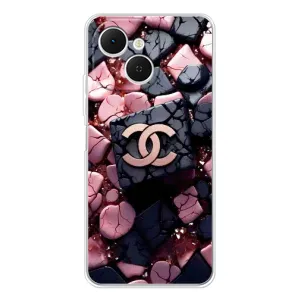 Чехол (Dior, Prada, YSL, Chanel) для TECNO Spark 40C (Шанель)