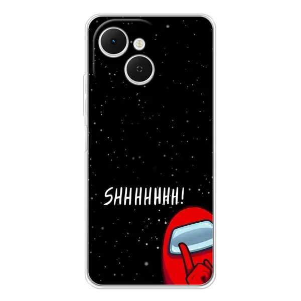 Чехол с рисунком «SHHHHH» для TECNO Spark 40C Чехол с рисунком «SHHHHH» для TECNO Spark 40C