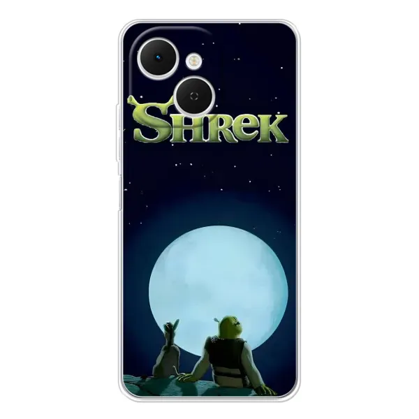 Чехол с рисунком «Шрек на луне» для TECNO Spark 40C Чехол с рисунком «Шрек на луне» для TECNO Spark 40C