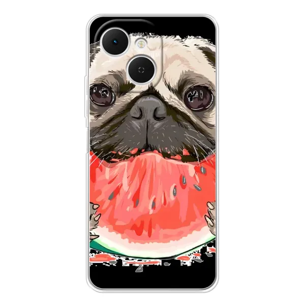 Чехол с рисунком «Смешной Мопс» для TECNO Spark 40C Чехол с рисунком «Смешной Мопс» для TECNO Spark 40C
