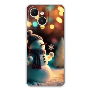 Чехлы на Новый Год TECNO Spark 40C (Снеговик праздничный)