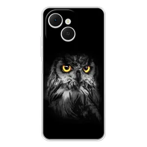Чехлы с принтом СОВЫ для TECNO Spark 40C (Сова на чёрном)