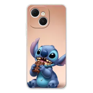 Чехол с рисунком Стич для TECNO Spark 40C (Стич с шоколадом)