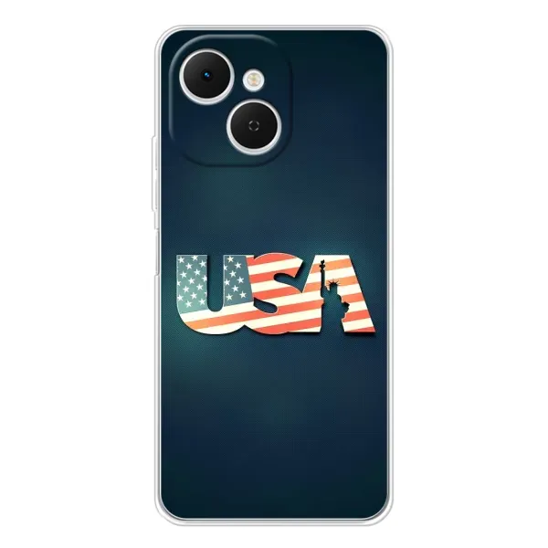 Чехол с рисунком «USA» для TECNO Spark 40C Чехол с рисунком «USA» для TECNO Spark 40C