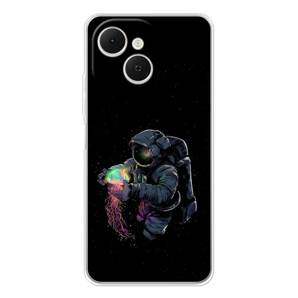 Чехол с рисунком «В руках земля» для TECNO Spark 40C Чехол с рисунком «В руках земля» для TECNO Spark 40C