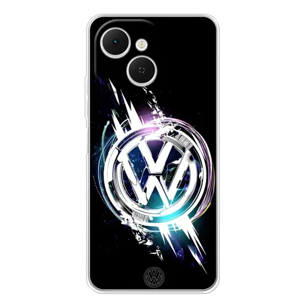 Чехол с рисунком «Volkswagen на черном» для TECNO Spark 40C Чехол с рисунком «Volkswagen на черном» для TECNO Spark 40C