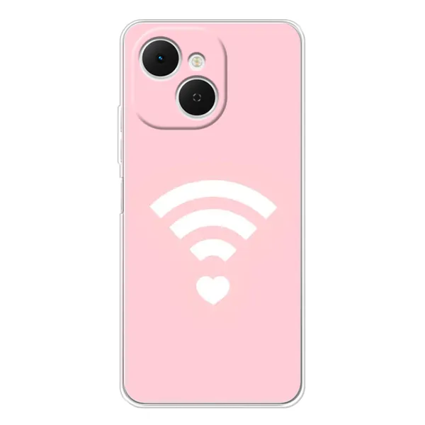 Чехол с рисунком «WiFi Love» для TECNO Spark 40C Чехол с рисунком «WiFi Love» для TECNO Spark 40C