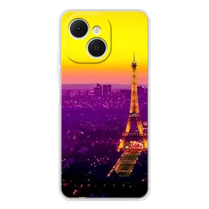 Чохол Ейфелева Вежа на TECNO Spark 40C (Яскрава башня)