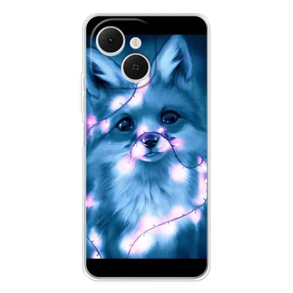 Чехол с рисунком «Яркая Лиса» для TECNO Spark 40C Чехол с рисунком «Яркая Лиса» для TECNO Spark 40C