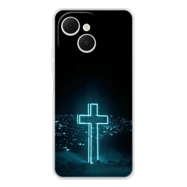 Чехол с рисунком «Яркий Крест» для TECNO Spark 40C