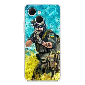 ЗСУ Чехлы (TPU) для TECNO Spark 40C (ЗСУ Воин)
