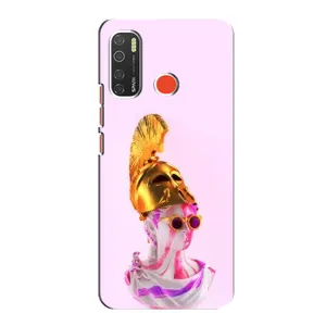 Чохол з Прикольним Принтом на TECNO Spark 5 Pro (АРТ Статуя)