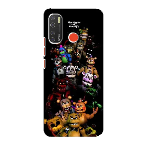 Чехол с рисунком «Bear Freddy's» для TECNO Spark 5 Pro