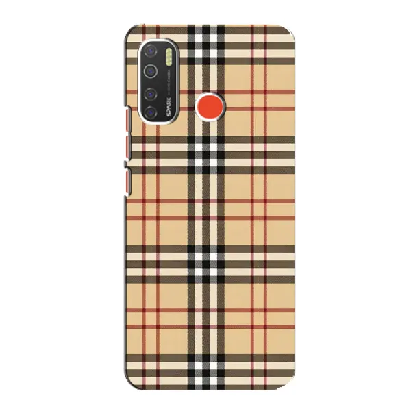 Чехол с рисунком «Burberry стиль» для TECNO Spark 5 Pro Чехол с рисунком «Burberry стиль» для TECNO Spark 5 Pro