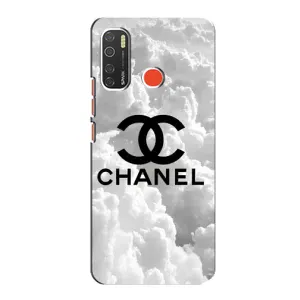 Чехол с Брендами одежды на Техно Спарк 5 Про (CHANEL)
