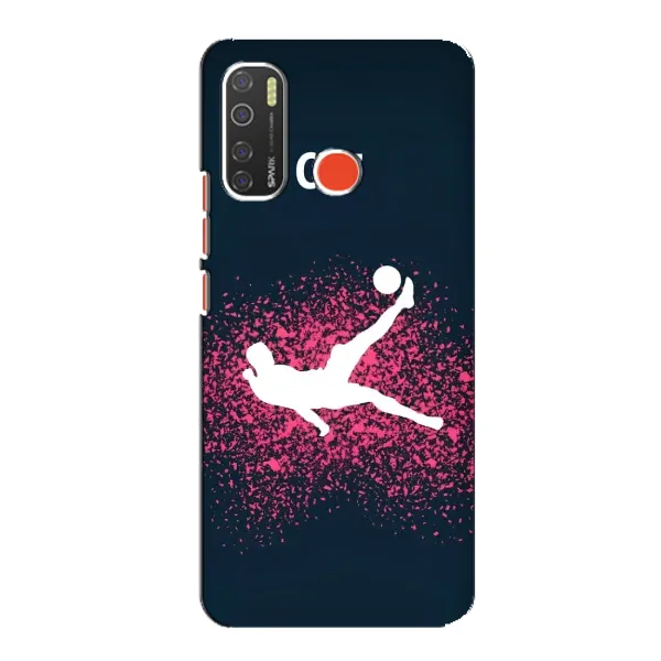 Чехол с рисунком «CR7 Удар» для TECNO Spark 5 Pro