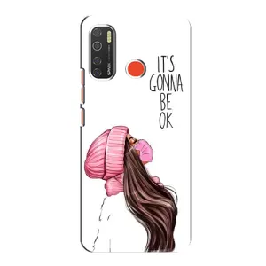 Чохол Стильні дівчата на TECNO Spark 5 Pro (Дівчина в масці)