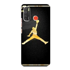 Силиконовый Чехол Nike Air Jordan на Техно Спарк 5 Про (Джордан 23)