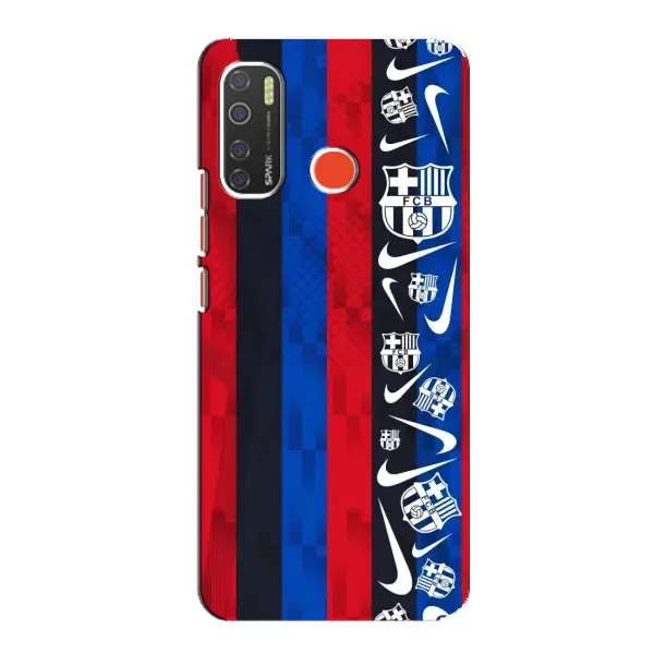 Чехол с рисунком «Фанат Барсы» для TECNO Spark 5 Pro