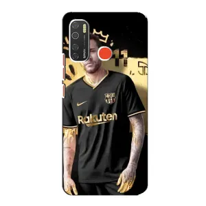 Силиконовый Чехол TECNO Spark 5 Pro (Gold Neymar)