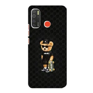 Чехлы Мишка Тедди для Техно Спарк 5 Про (GUCCI Teddy)