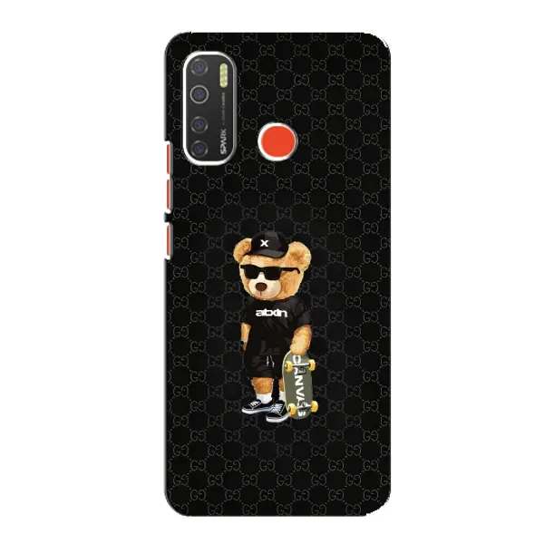 Чехол с рисунком «GUCCI Teddy» для TECNO Spark 5 Pro