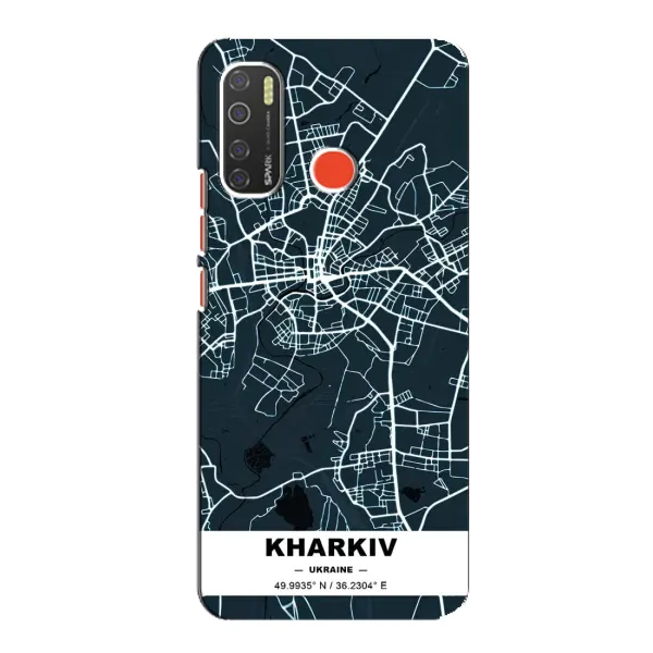 Чехол с рисунком «Харьков» для TECNO Spark 5 Pro Чехол с рисунком «Харьков» для TECNO Spark 5 Pro