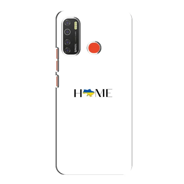 Чехол с рисунком «Home» для TECNO Spark 5 Pro