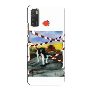 Чехол с принтом Собаки Патрон для TECNO Spark 5 Pro (Храбрый Патрон)