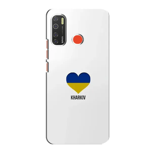 Чехол с рисунком «Kharkiv» для TECNO Spark 5 Pro Чехол с рисунком «Kharkiv» для TECNO Spark 5 Pro