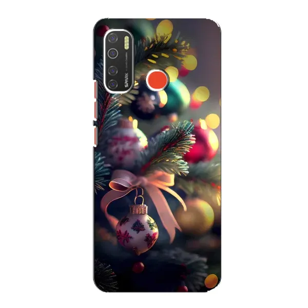 Чехол с рисунком «Красивая елочка» для TECNO Spark 5 Pro Чехол с рисунком «Красивая елочка» для TECNO Spark 5 Pro