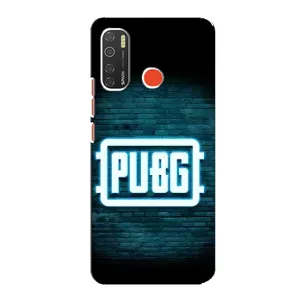 Чехол (TPU) с картинкой "Лого Пабг" на Техно Спарк 5 Про (Лого PUBG)