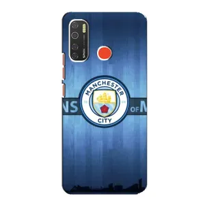 Силиконовые Чехлы принт Футбол на TECNO Spark 5 Pro (ManCity)