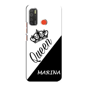 Чехлы для TECNO Spark 5 Pro - Женские имена (MARINA)
