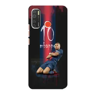 Чехол (TPU) с Футболистом на TECNO Spark 5 Pro (MBAPPE 10)