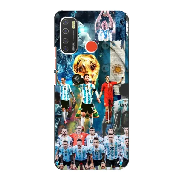Чехол с рисунком «Месси в сборной» для TECNO Spark 5 Pro Чехол с рисунком «Месси в сборной» для TECNO Spark 5 Pro