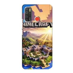 Чехол майнкрафт для TECNO Spark 5 Pro (MINECRAFT)