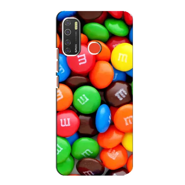 Чехол с рисунком «Разноцветные M&M'S» для TECNO Spark 5 Pro Чехол с рисунком «Разноцветные M&M'S» для TECNO Spark 5 Pro