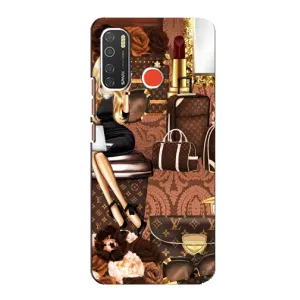 Чехол Стиль Louis Vuitton на TECNO Spark 5 Pro (Мода Луи Виттон)