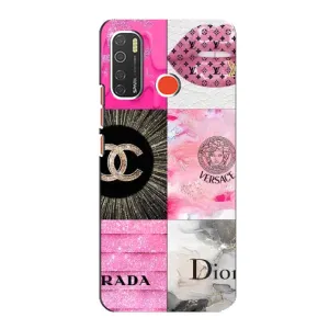 Чехол (Dior, Prada, YSL, Chanel) для TECNO Spark 5 Pro (Модница)