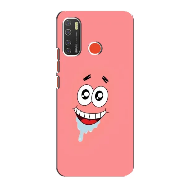 Чехол с рисунком «Мордочка Патрика» для TECNO Spark 5 Pro Чехол с рисунком «Мордочка Патрика» для TECNO Spark 5 Pro